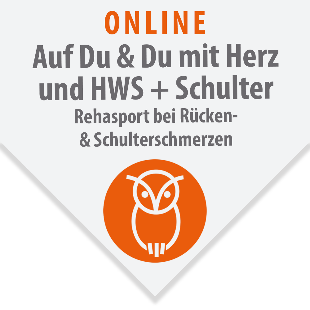Auf Du & Du mit Herz und HWS + Schulter | Rehasport bei Rücken- und Schulterschmerzen