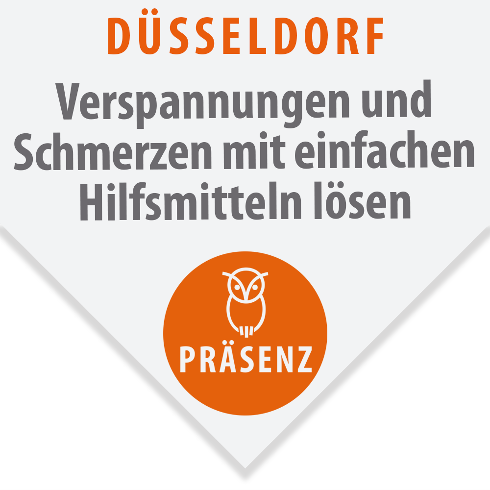 Düsseldorf: Verspannungen und Schmerzen mit einfachen Hilfsmitteln lösen